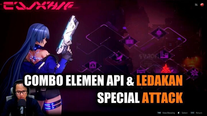 Combo Elemen Api & Ledakan Special Attack | Efek ledakan Explosive Flame pasca pakai Special Attack!