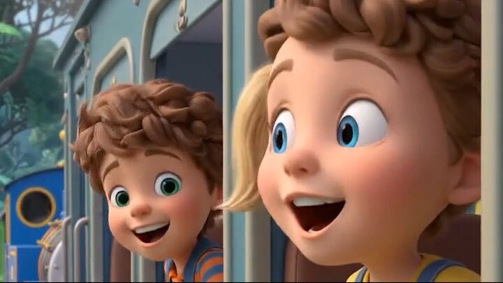 🐼 Funny Animal Friends! 🌈 | Cute 3D Cartoon Adventure for Kids