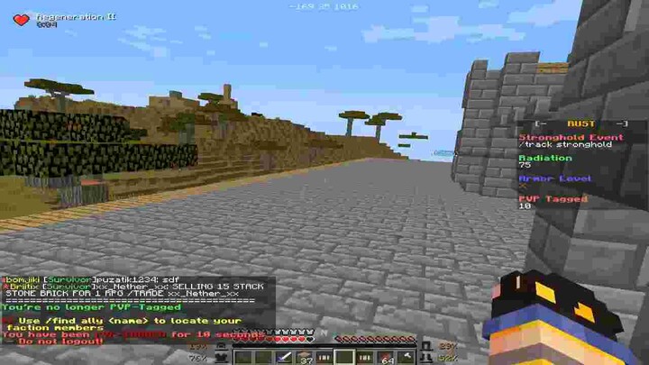 #minecraft Rustv2 - Capturing Strong War