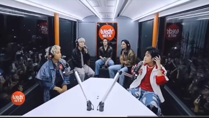 SB19 performs "Gento" Live on Wish  107.5 Bus