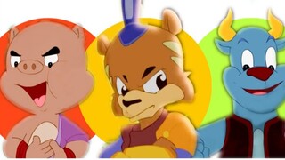 【Rainbow Cat and Blue Rabbit/Stupid Dubbing 7】This is the current state of acting (One person plays 