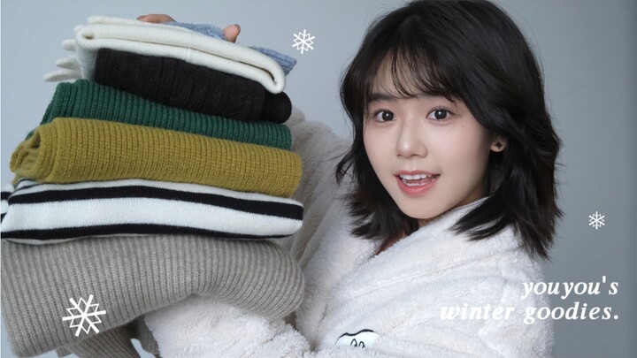 秋冬好物分享｜用你的美丽打败冷空气！｜围巾冷帽羊绒衫身体乳