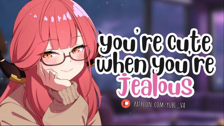 [ASMR] Your Girlfriend Finds It Cute When You're Jealous | F4A Roleplay