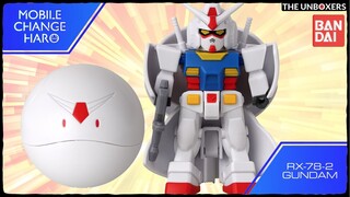 Gundam Mobile Change HARO RX-78-2 Gundam 3.5" Action Figure by Bandai