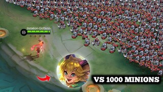 JOY VS 1000 MINIOS - EKSPERIMEN MOBILE LEGEND