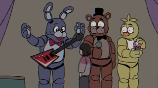 Bonnie telling the most crazy story (FNAF movie animatic)