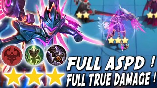 HYPER KARRIE FULL ATTACK SPEED+TRUE DAMAGE ! KARIE ABYSS + EVA 3 + DHS ! LUBERR LUBERRAAN HP MUSUH !