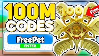 Free "100M Pet Update Working Codes (2022) in Roblox Clicker Simulator