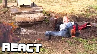 React: People Vs Animals: Funny Animal Fails Compilation