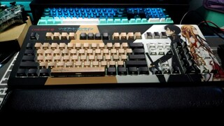 [Modifikasi keyboard] Ini mungkin keyboard termahal yang pernah saya modifikasi, keyboard tema Cherr