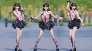 公园偶遇学姐跳舞！！