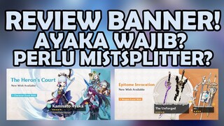 BANNERNYA GA SEBURUK ITU! TAPI PERLU GACHA KAH? Review Banner Rerun Ayaka | Genshin Impact Indonesia