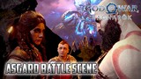 GOD OF WAR: RAGNAROK Kratos Army vs Thor Army Scene