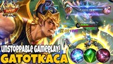 Gatotkaca Unstoppable MVP Gameplay!! Build Top 1 Global Gatotkaca ~ MLBB