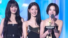 (G)I-DLE 241123 won the "BEST VOCAL PERFORMANCE GROUP" award|MAMA Awards Ceremony