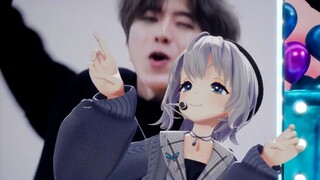 The Chosen Country V3D live broadcast imitates Cai Xukun just because you are too beautiful