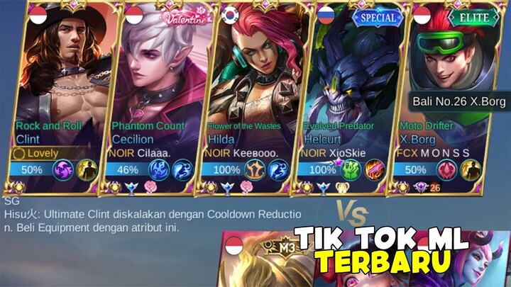 TIK TOK ML 2022 TERBARU KEREN VIRAL DAN LUCU - TIK TOK MOBILE LEGENDS PART 136