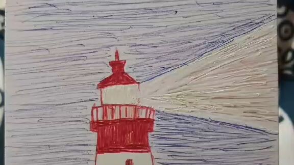 Inktober 2026, Day 22, Beacon