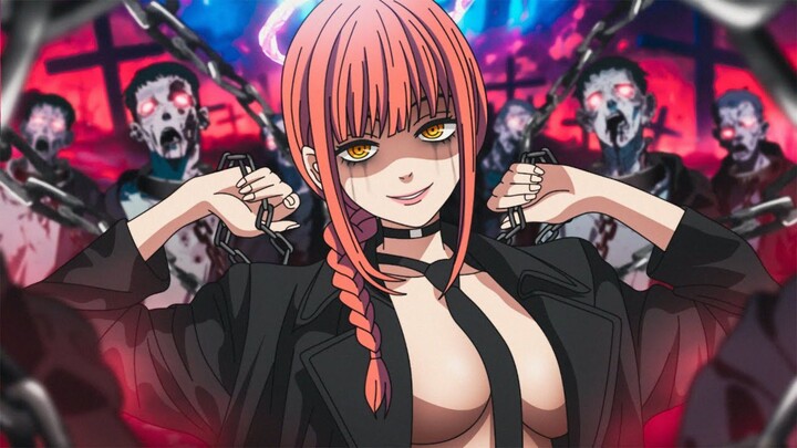 Anime Chainsaw man iblis menyerang manusia MC ini langsung menolong nya🔥☺️( Lycris x AMV)#