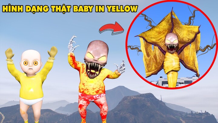 GTA 5 Hình Dạng Thật Của BABY IN YELLOW Sau Khi Tập Luyện Và Đi Tìm Kiếm Nguồn Năng Lượng Quý Hiếm