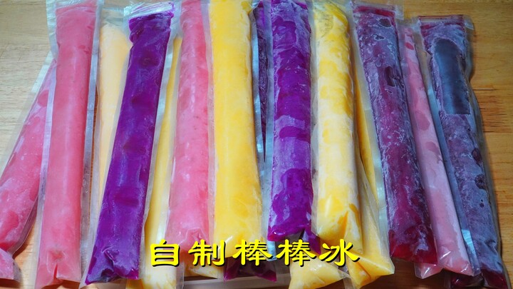 Only now do I realize how easy it is to make your own fruit popsicles—no additives, just pure refres