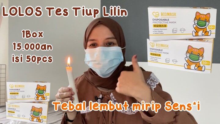 Shopee Haul Masker x Medis Sekali Pakai + Review Masker Kesehatan Murah Berkualitas Beli Di Shopee