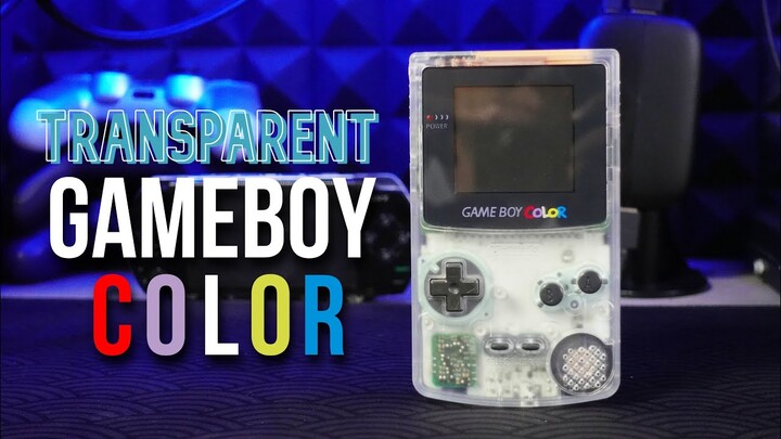 TRANSPARENT Gameboy Re-Shell