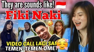 Prank Tiba - Tiba Video Call Temen” Lama Dari OmeTV I FIKI NAKI - REACTION VIDEO