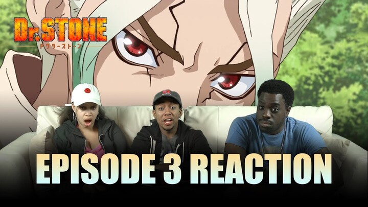 Senku's Plan  Dr. Stone Ep 3 Reaction - BiliBili