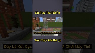 Anh Đen Xì Xì Troll Game Khiến Thầy Giáo Bất Lực - Tập 165 🤣 #shorts