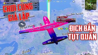 PUBG Mobile - TRÀ TRỘN CHƠI CÙNG GIẢ LẬP   ĐỊCH BẮN NHƯ HACK
