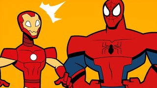 If Iron Man and Spider-Man swapped identities, what interesting stories would happen?