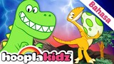 HooplaKidz Bahasa | Lagu Anak | Lagu Dinosauras