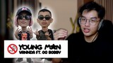 ខ្មែរនិងថៃ Rappers | VANNDA - Young Man Ft. OG Bobby [Reaction]