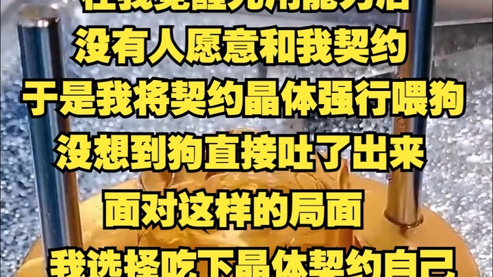 بعد أن استيقظت قدرتي من المستوى عديم الفائدة، حتى الكلاب لم تعد ترغب في عقد عهد معي. فقمت بإجبار كلب