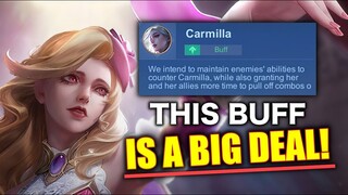 THE BUFF ON CARMILLA IS ACTUALLY AMAZING!!!