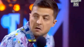 Real footage of Zelensky's skit in 2014