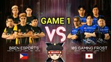 BREN VS 10S - JAPAN VS PHILIPPINES GAME 1
