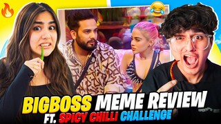 I LAUGH = I EAT CHILLI (Try Not To Laugh Challenge) || BIGBOSS MEME REVIEW