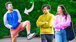 FUNNY Wet Fart Prank in Central Park! LOUDEST Farts in History!