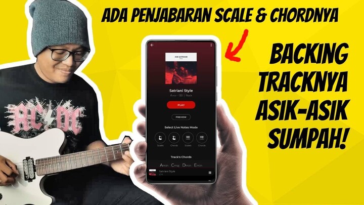 APLIKASI BACKING TRACK GITAR TERKEREN YANG PERNAH ADA - BACKTRACKIT