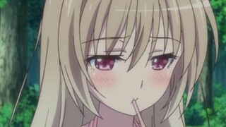 The most exciting animation in history, the girl takes the hero to the secret room in the first epis