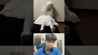 Ini boneka atau manusia?🤔 #crepypasta #misteri