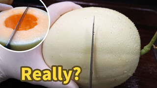 [Keseharian] Memotong Melon Madu Agar Tampak Mahal