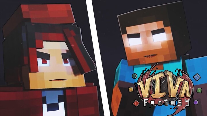 Viva Fantasy - Diamond vs Herobrine [Commission by NeAndra Mist]
