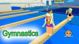 Gymnastics + Rollerskating ! Let's Play Roblox Fun Video Games
