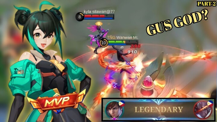 Wanwan ML daw pangalan ko pero bakit ang lakas ko daw mag gusion 🤣 -Kingwanwan