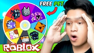 Spin The Wheel PARA SA LIBRENG PET in Pet Simulator X