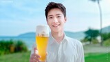 Yang Yang's ad for Tsingtao white beer & cute behind the scenes🤍