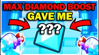 MAX DIAMOND BOOST VS DIAMOND MINE... (Pet Simulator X Update)